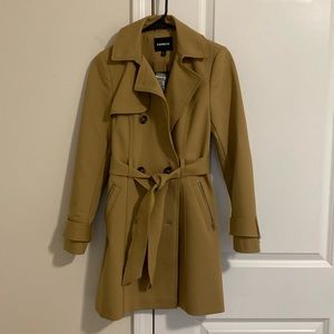 Express Trench Coat NWT
